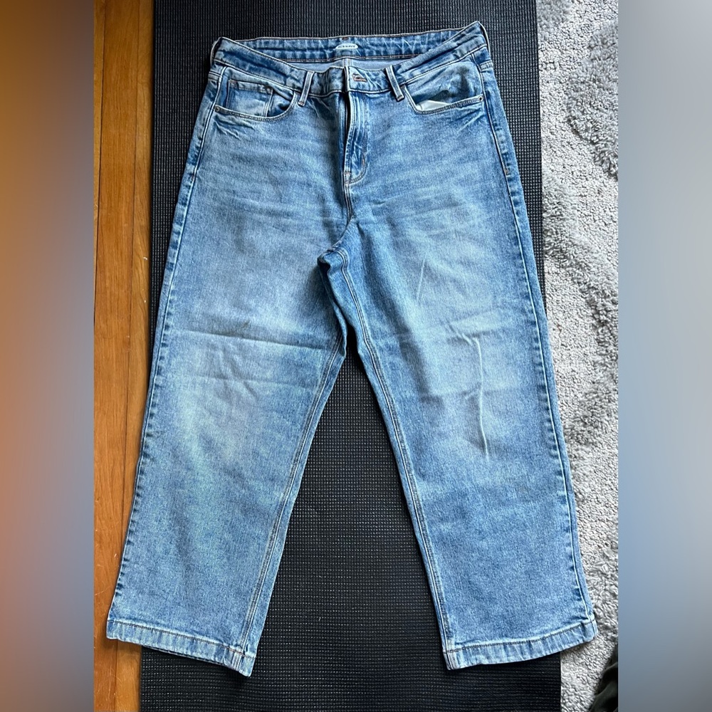 Old Navy Size 12 Mom Jeans Ankle Length